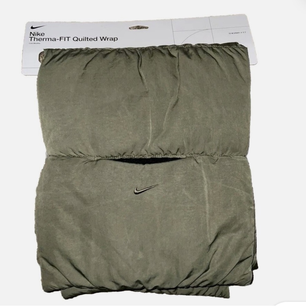 Nike Therma-Fit Cold Weather Quilted Wrap Water-resistant Green